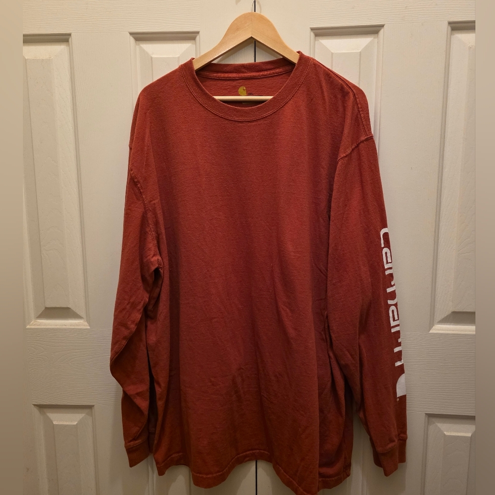 Carhartt Men's Workwear Graphic Sleeve Long Sleeve T-Shirt- Size XL- NWOT🧡